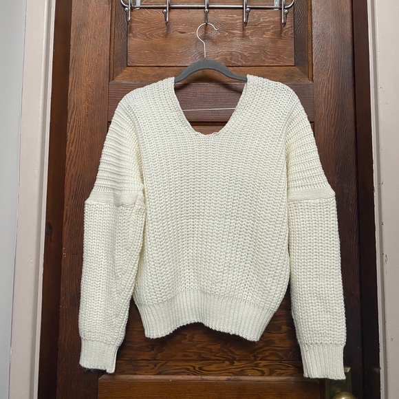 Cream Poof Apparel Knit Sweater - Picture 3 of 3